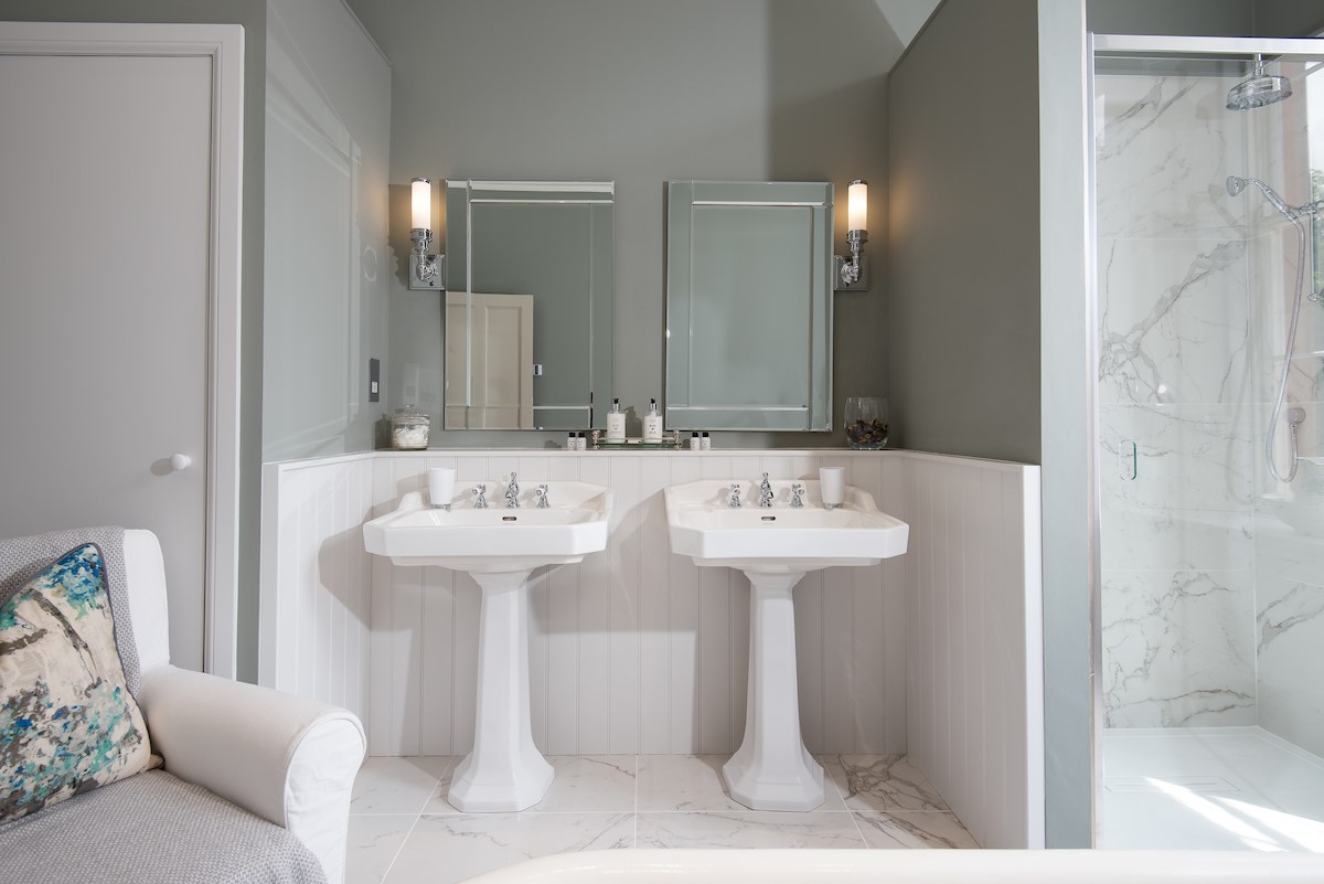 The Lauderdale - bathroom with double basins