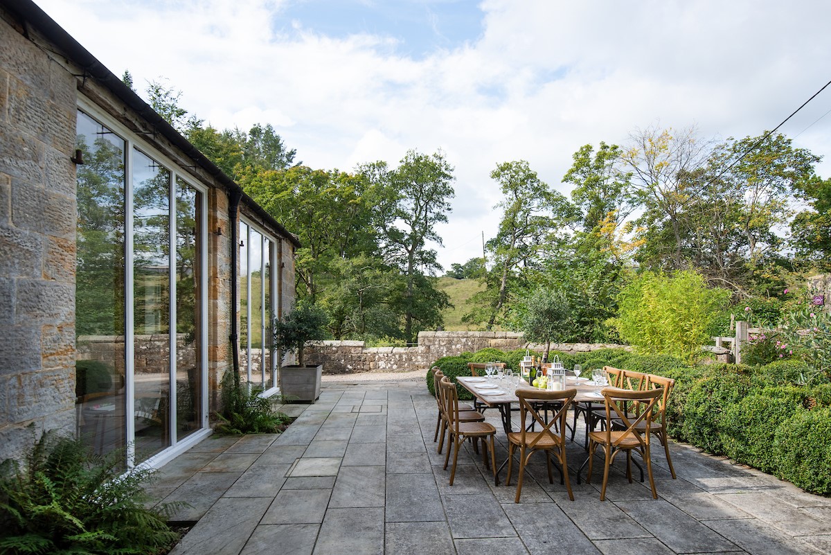 The Stables - outdoor seating to enjoy alfresco dining