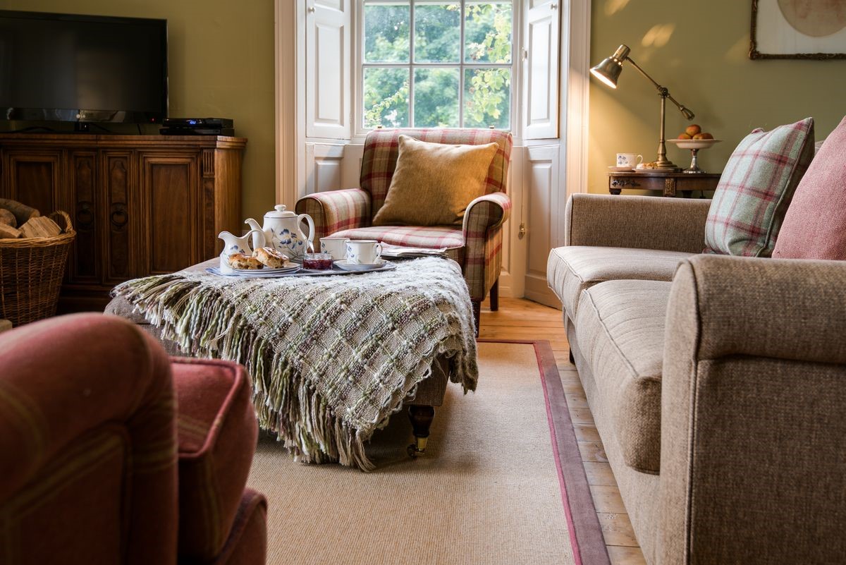 Abbey House - enjoy a cup of tea in front of the open fire