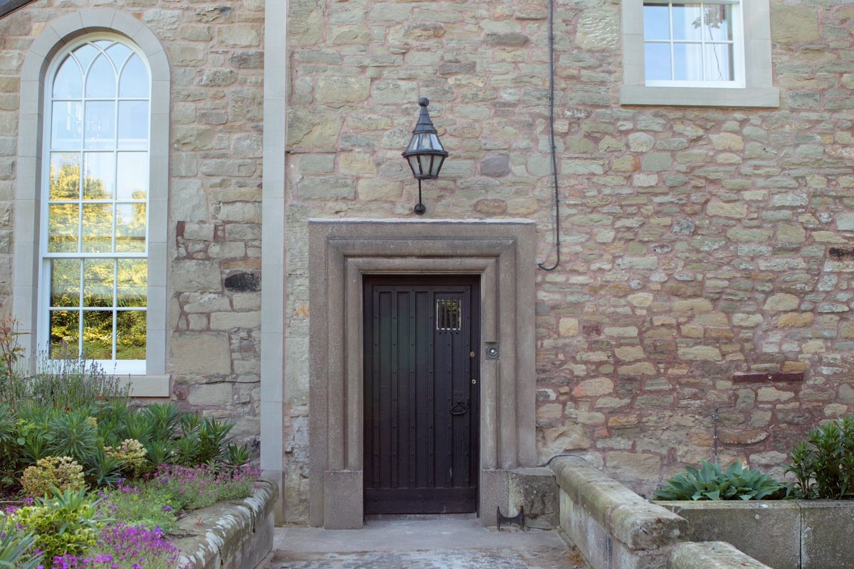 Abbey House - the statement front door