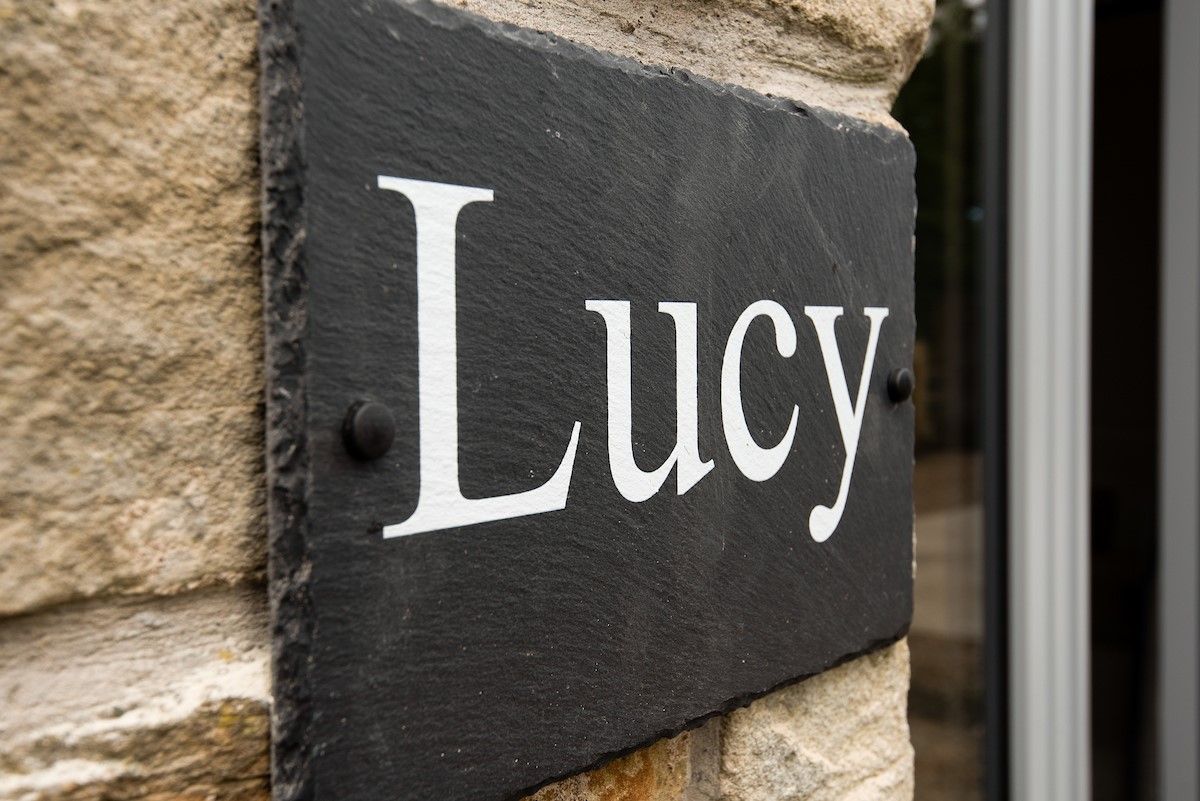 Lucy - entrance to cottage