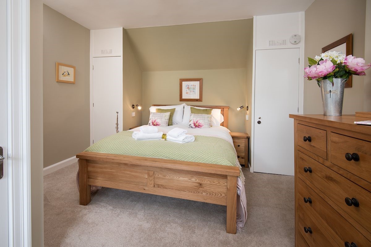 Crosslea - bedroom two on the first floor with king size bed