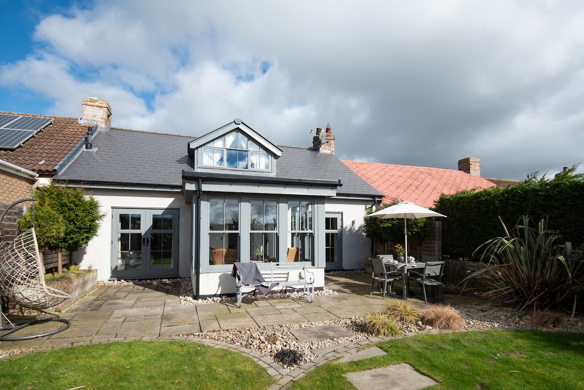 Number Nine, Lanchester - the beautiful private garden area
