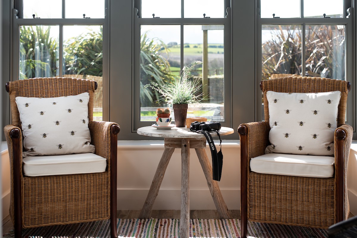 Number Nine, Lanchester - the warm and inviting sun room