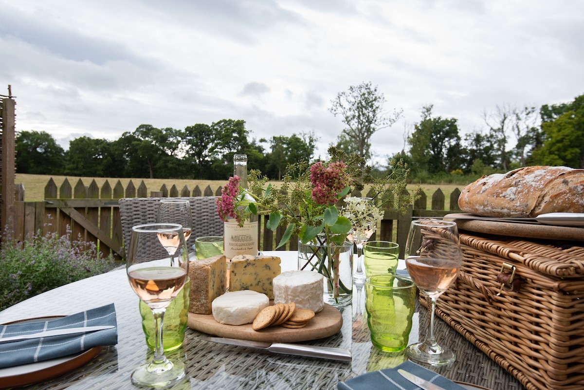 Cuthbert House - enjoy a mouth-watering picnic in the garden
