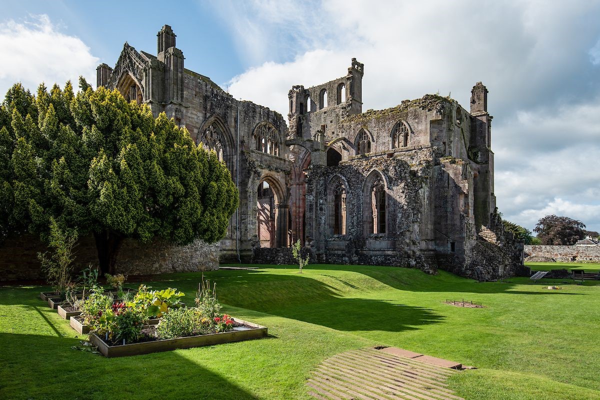 Cloister House - the historic Melrose Abbey