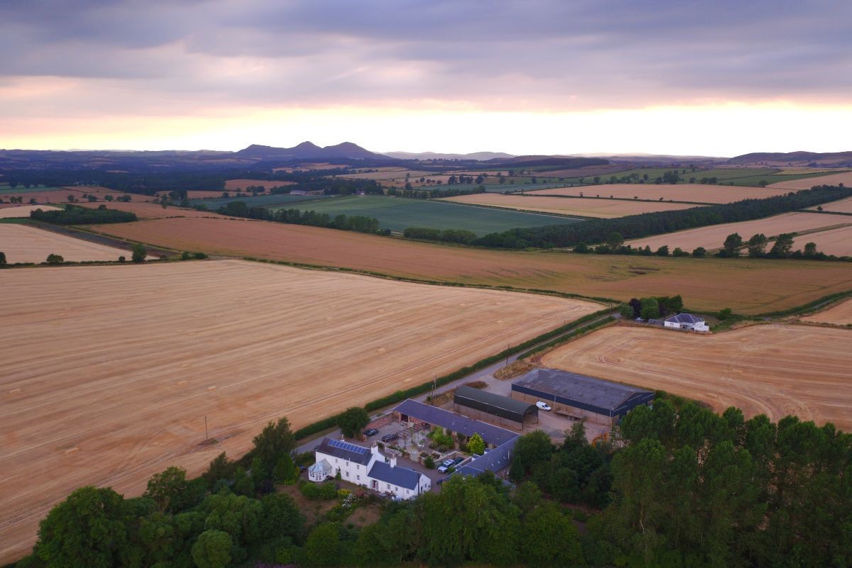 The Mill House - aerial