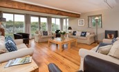 Heiton Mill House - open plan sitting room