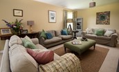 Pirnie Cottage - the sitting room with ample seating