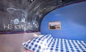 Berrington Beach Hut - we love Colin the caravan! - ideal for children (rented separately)