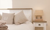 Dipper Cottage - neutral tones in bedroom two