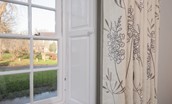 Kingfisher Cottage - bedroom one window