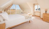 Mill Dowrie - bedroom two with views