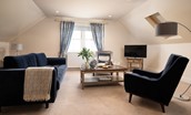 Bracken Lodge - the private sitting room is the perfect escape to enjoy some down time