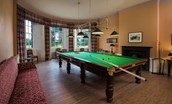Wedderburn Castle - billiard room