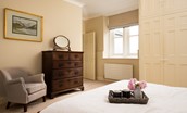 The Old School Hall - the large wardrobes and chest of drawers provide plenty of storage space in bedroom one