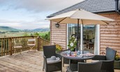 Pennine Way Cottage - outside seating area