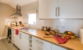 St Aidan's Lodge - well equipped galley kitchen