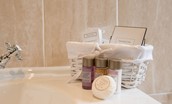 Dryburgh Stirling Two - guest toiletries