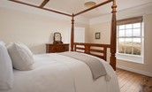 Dipper Cottage - take in the views from the comfort of the four-poster bed