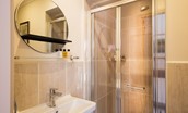 Eildon View - ground floor bathroom with walk-in shower