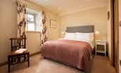 Old Granary House - bedroom three with fixed king size bed