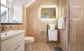Dryburgh Steading Two - bedroom one en-suite shower room