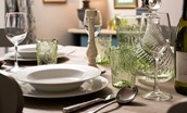 The School House, Capheaton - a convivial dining room perfect for family meals