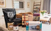 Old Granary House - welcome hamper packed full of local produce from Northumberland