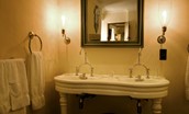 Fenton Tower - The Stewart - en suite bathroom with French double basin