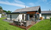 Mallow Lodge - external with outside seating