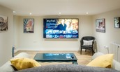 Number 107 - cinema room with 70 inch screen with Netflix and digital channels available